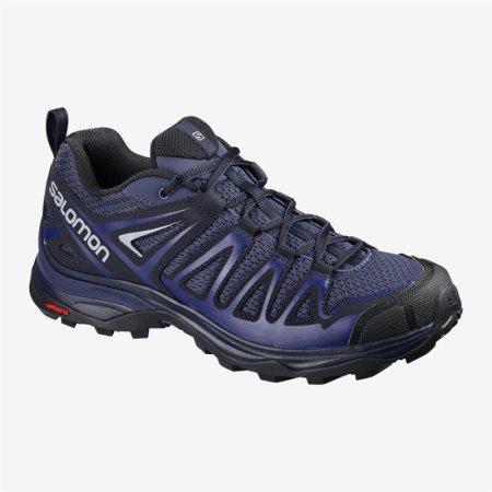 Salomon X ULTRA 3 PRIME W Womens Hiking Shoes Blue UK FLXV